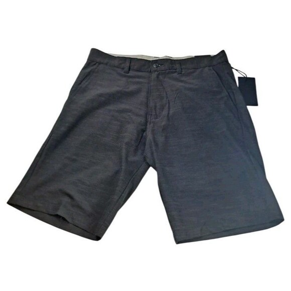 Iron Eagle Mens Shorts Size 38 Golf Black Lightweight Wicking - Picture 1 of 3